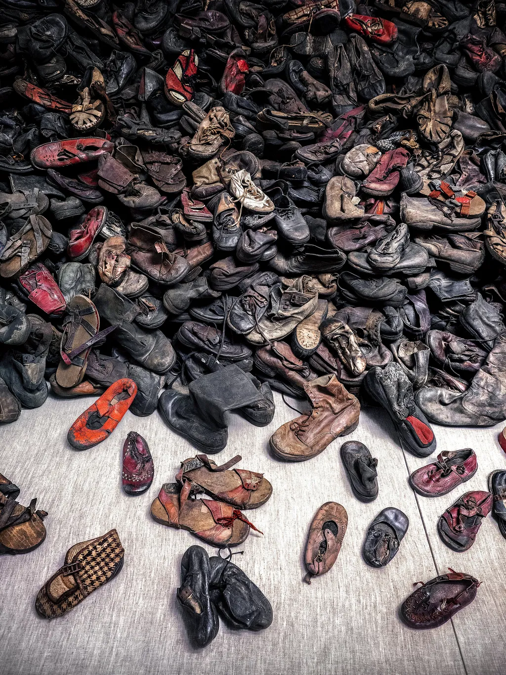 Confiscated Shoes