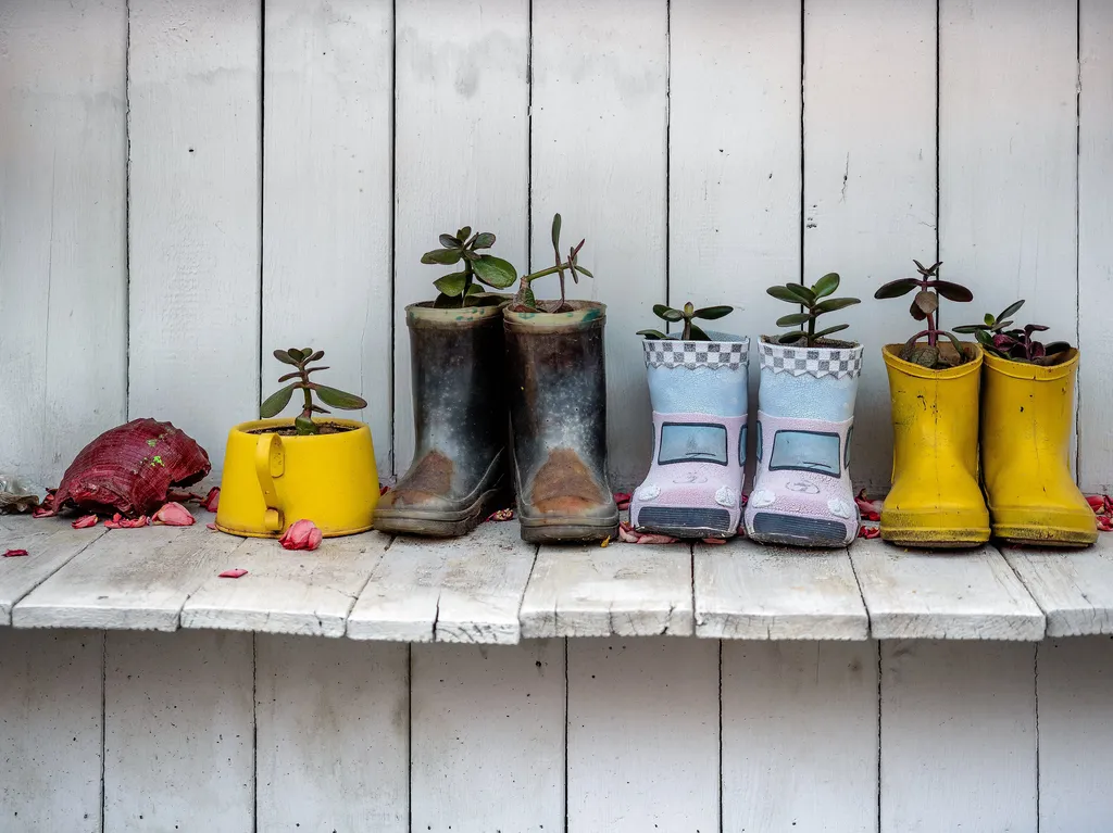 Flower Wellies
