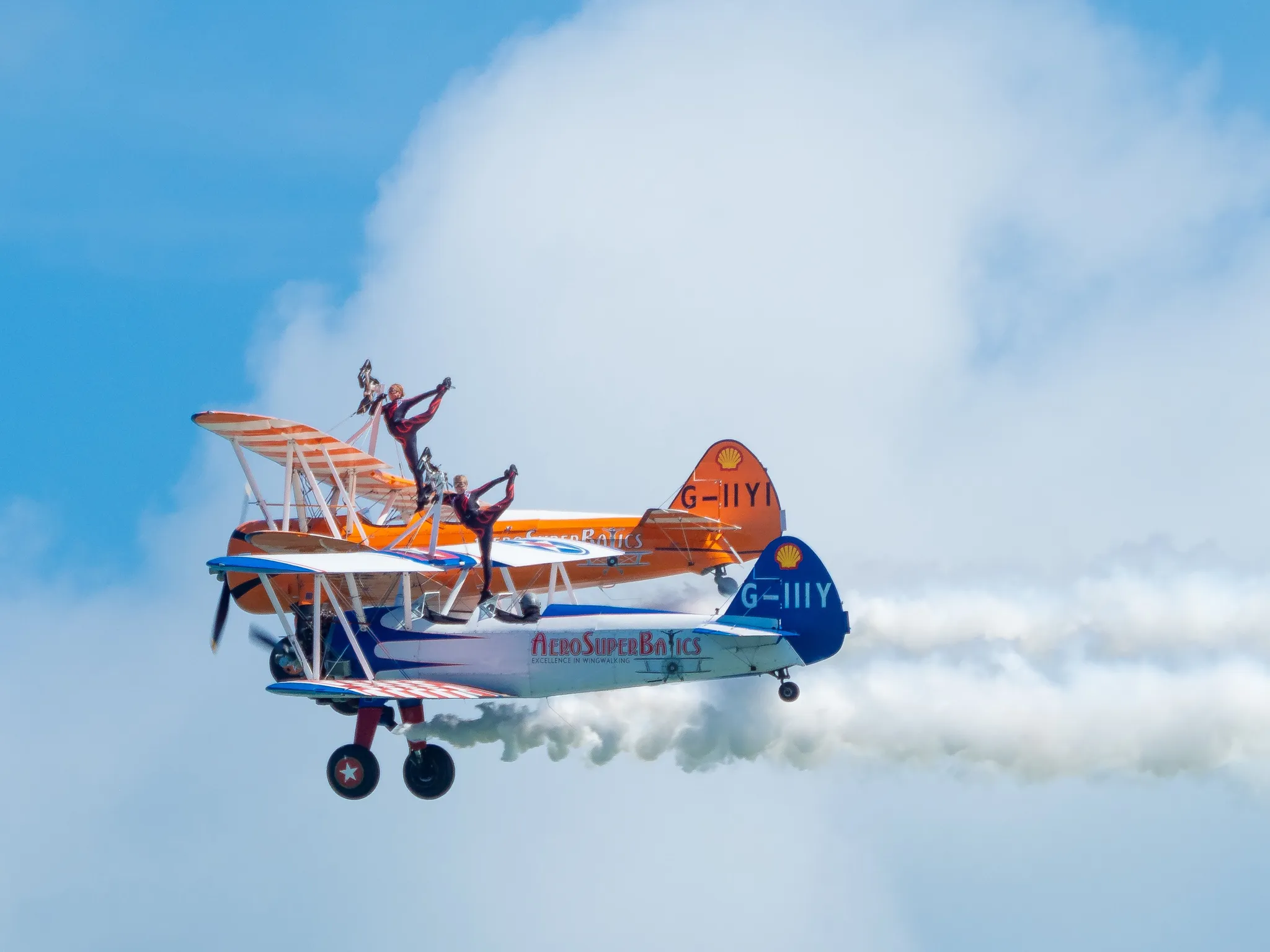 Aerosuperbatics Wingwalkers