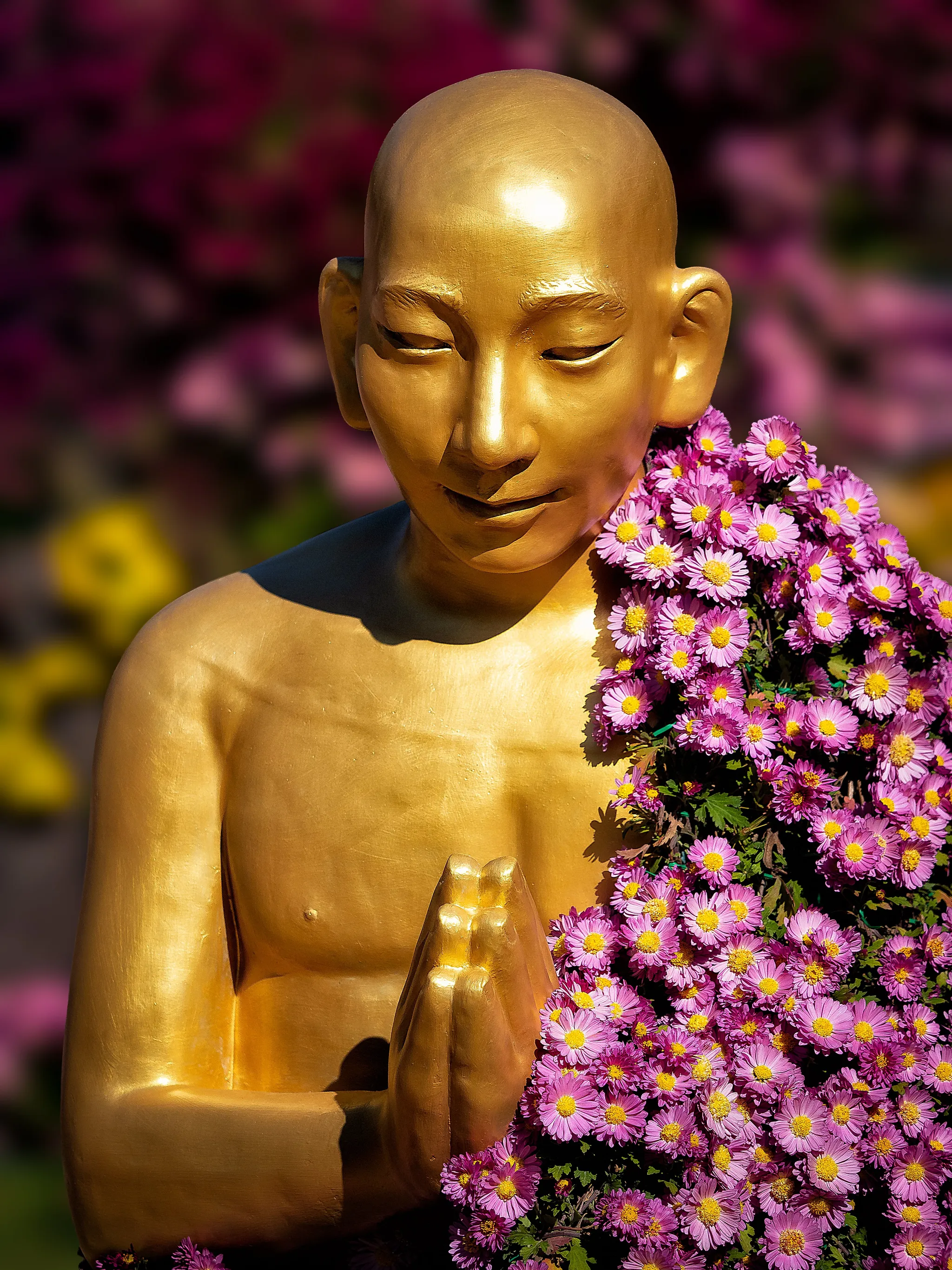 Chrysanthemum Festival at Jogyesa Temple in Seoul
